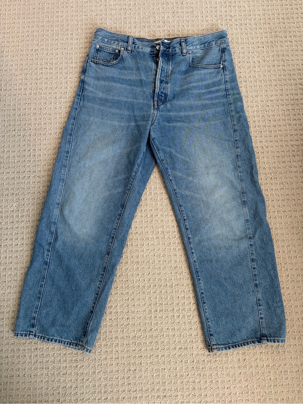 Women’s Madewell Pieced Barrel Leg Jeans
